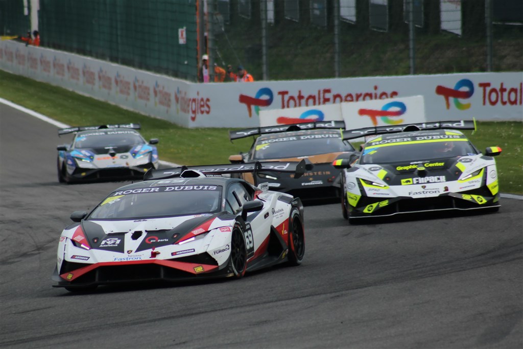 I begge heats fik Marco Gersager kørt sig godt frem i feltet i Lamborghini Super Trofeo Europe-feltet.
(Foto: JJ Media)